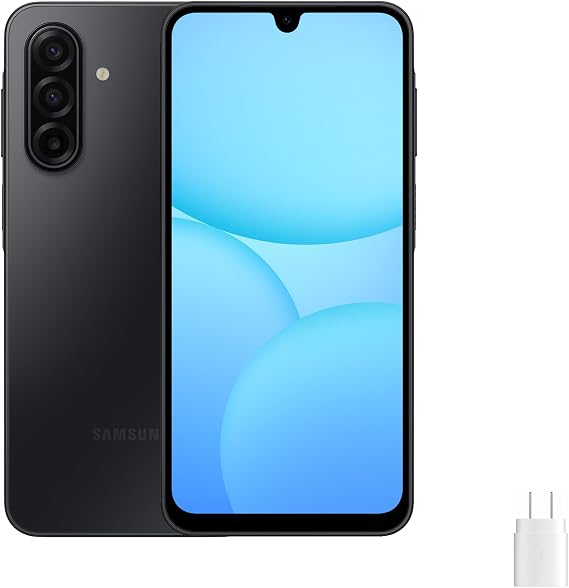 Samsung Galaxy A17 5G Unlocked | 8GB RAM + 256GB Storage | 6.7" AMOLED 90Hz | 50MP Triple Camera | International Version Unlocked for T-Mobile & Global | 5000mAh Battery Black with 25W Fast Charger