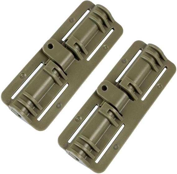 Yunshao JPC Vest APC Molle System QD Adapter, Quick Release Buckle, Molle Side Belt Cummerbund Fast Fit Buckle, Shoulder Quick Release, Army Green
