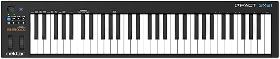 Nektar Impact GX61 USB MIDI Controller Keyboard