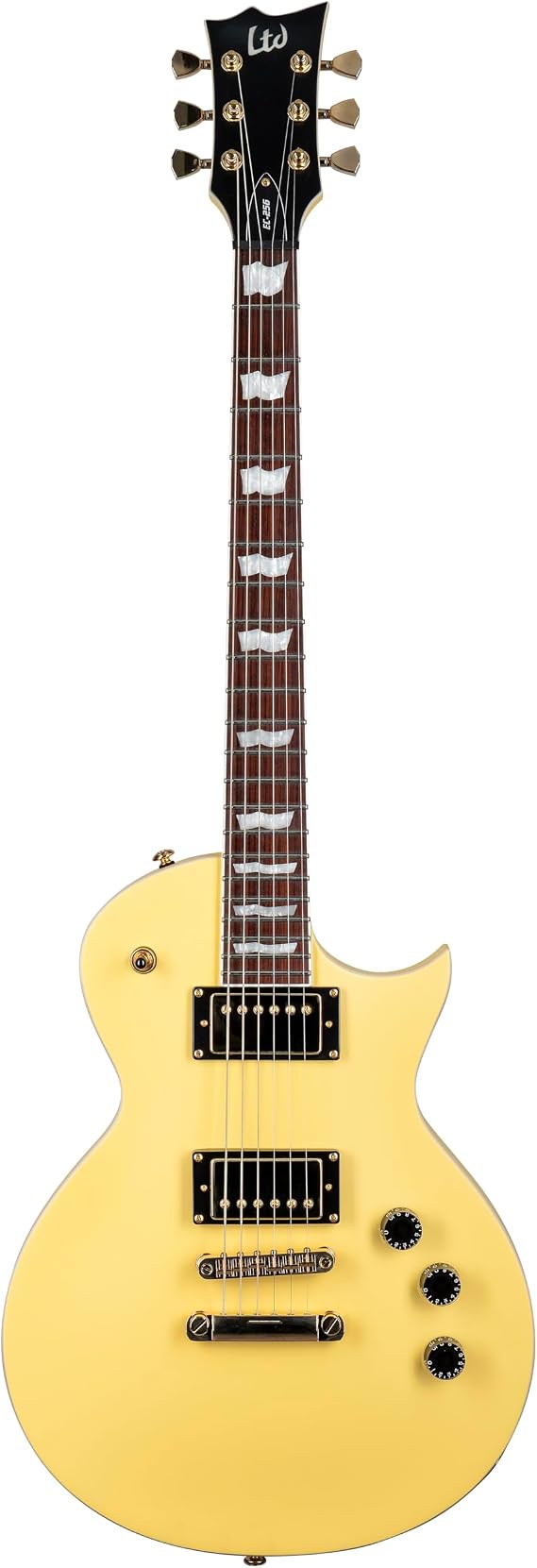 ESP LTD Eclipse EC-256 Electric Guitar - Vintage Gold Satin, Rosewood Fingerboard