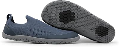 earthinglife Barefoot Grounding Shoes Slip On Wide Toe Box Conductive Flexible Outsole Zero Drop Connect to Earth More Energy Reduce Stress Enhancing Movement Better Sleep Pain Relief
