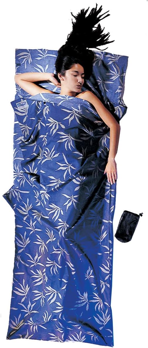 COCOON - Premium - TravelSheet - Cotton - Leaves - Regular