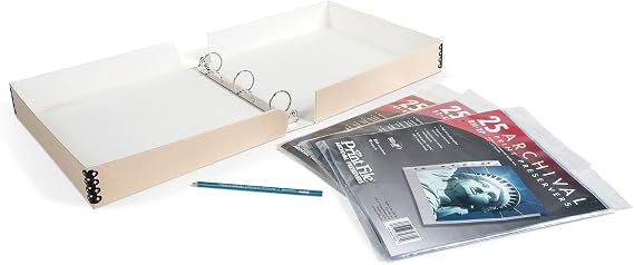Gaylord Archival Tan Photo Preservation Album Kit