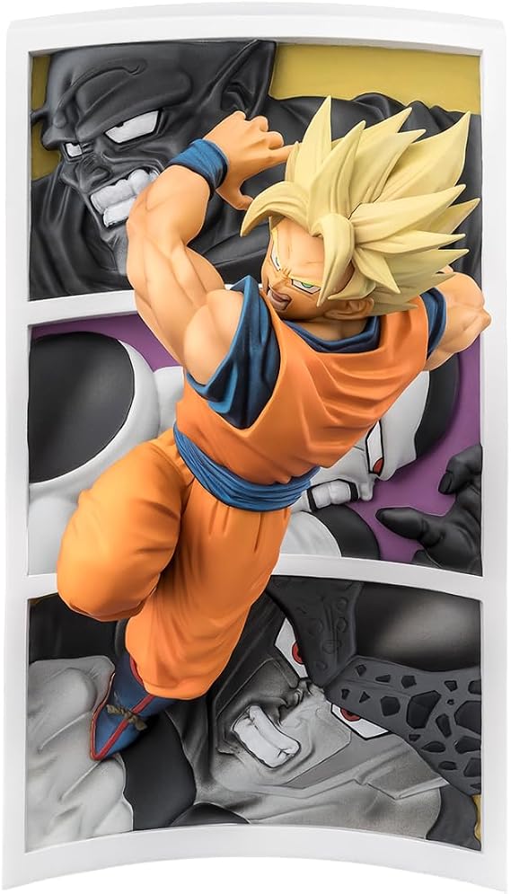TAMASHII NATIONS - Dragon Ball Z - Super Saiyan Son Goku -Trail of Battles- FiguartsZERO Collectible Figure