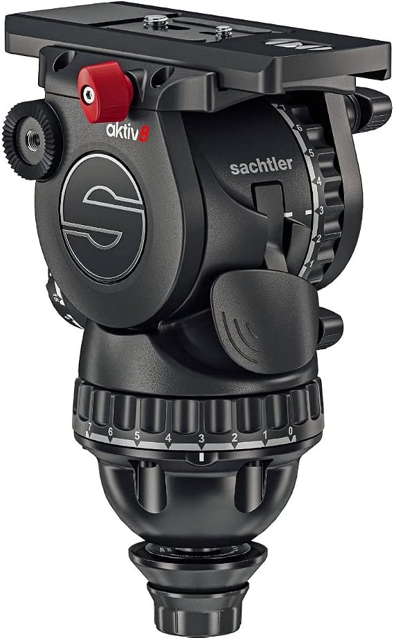 Sachtler aktiv8T 75mm Touch & Go Fluid Head with SpeedLevel and SpeedSwap Technology