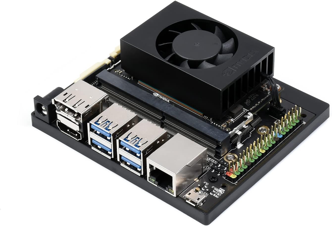 Waveshare NX Development Board Based On Jetson Xavier NX Alternative Solution for Jetson Xavier NX Developer Kit Includes Jetson Xavier NX 8GB Module 128GB NVMe