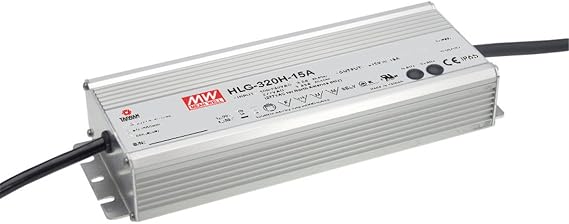 MEAN WELL HLG-320H-30B 320 W Single Output 10.7 A 30 Vdc Output Max IP67 Switching Power Supply - 1 item(s)