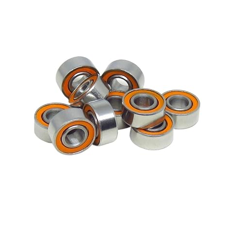 1pcs S683C 2OS 3x7x3 m Hybrid Ceramic Black Si3N4 Balls Greaseless Reels BearingsS695C-2OS 5x13x4mm