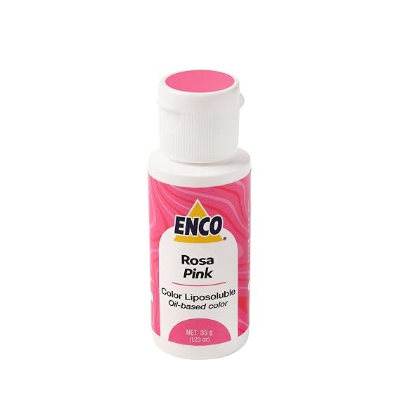 ENCO Pink Oil Based Food Color 1.23 oz