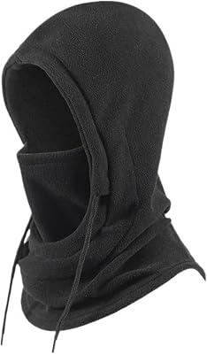 Thermal Balaclava Ski Mask for Men & Women, Windproof Face Mask for Cold Weather, Winter Skiing & Motorcycling, Breathable Neck Warmer for Outdoor Sports, 21.65-23.62
