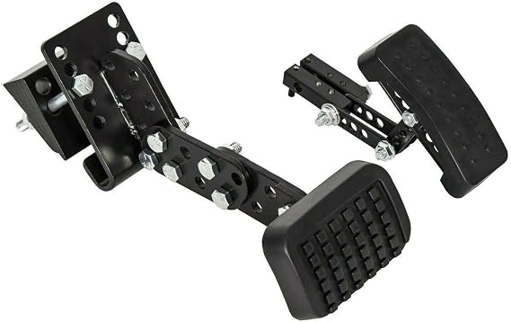 Gas and Brake Pedal Extenders for Cars Go Kart Ride on Toys Steel GABPEFCGKROTK