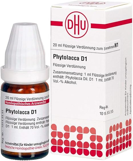 DHU Phytolacca D1 Dilution 20 ml Solution