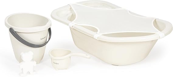 BABYJEM 439 Bathroom Set 5 Pieces Sand Beige