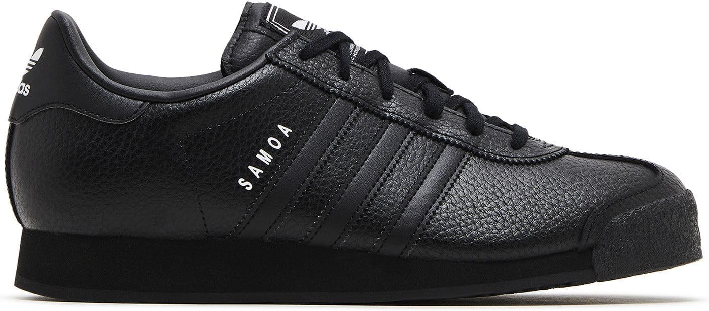 adidas Samoa Mens Shoes, Core BlackCore BlackCloud White, Size 9