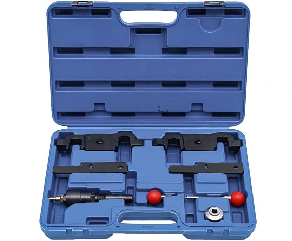 Engine Camshaft Timing Tools, Alignment Tensioning Locking Timing Tool for Timing of Cayenne V8 4.5 Turbo, Non-Turbo Models Up to 2007 & from 2008 Cayenne 4.8, Gts, 4.8 Turbo, Audi Q7