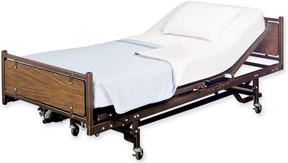 2 Pack - Fitted Hospital Bed Sheets, Soft Knitted Jersey Knit Sheet, 36"x84"x16"