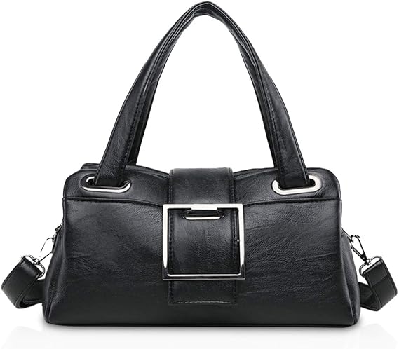 NICOLE & DORIS Women handbags handbags for ladies fashion handbag crossbody bags Women Retro Handbag PU leather Black