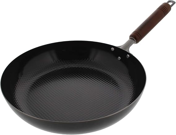 Summit Kougyou Iron Pot Style Embossed Frying Pan 20cm
