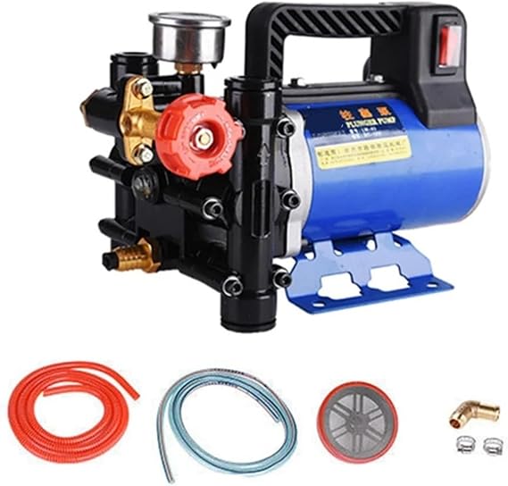 Electric High Pressure Pump Garden Tools Spraying Water 200W Agricultural Irrigation Double Cylinder Piston Car Wash Maintenance(72V)
