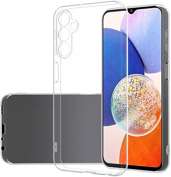 Ehr. Samsung Galaxy A55 Uyumlu Kamera Korumalı Darbe Önleyici Ultra Slim TPU Şeffaf Silikon Kılıf (Şeffaf, Samsung Galaxy A55)