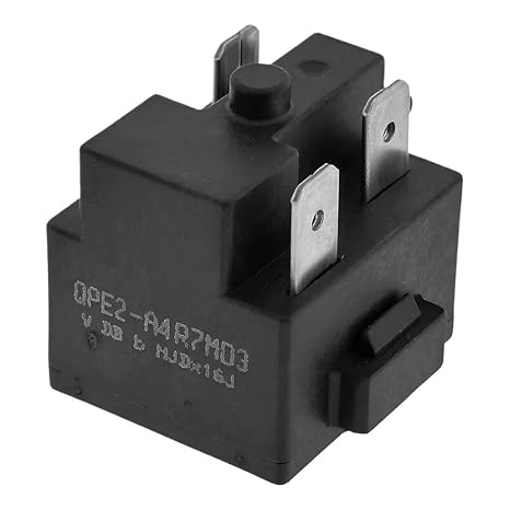 QPE2-A4R7MD3 Refrigerator Freezer Compressor Motor PTC Starter Relay, Refrigerator Accessories