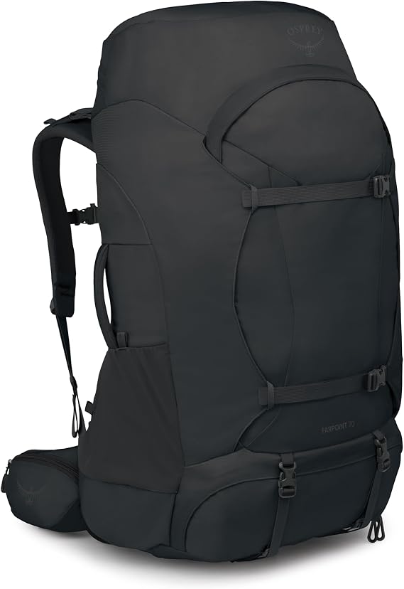 Osprey Farpoint Trek 70L Men's Travel Backpack, Black OS