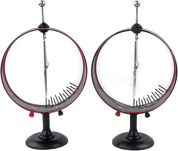 Pointer Electroscope - Physical Pointer Test Model - Electrometer Electroscope is Used in Middle and High School Physics and Electricity Experiment