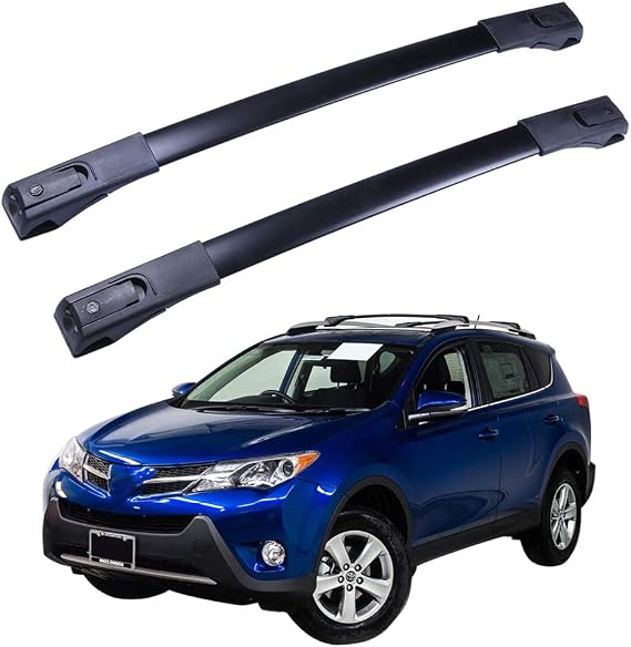 Cross Bars Roof Rack Fit for 2013-2018 for Toyota for RAV4 OE Style Bolt-On Roof Rack Rail Cross Bar Luggage Cargo Carrier,2-Pack