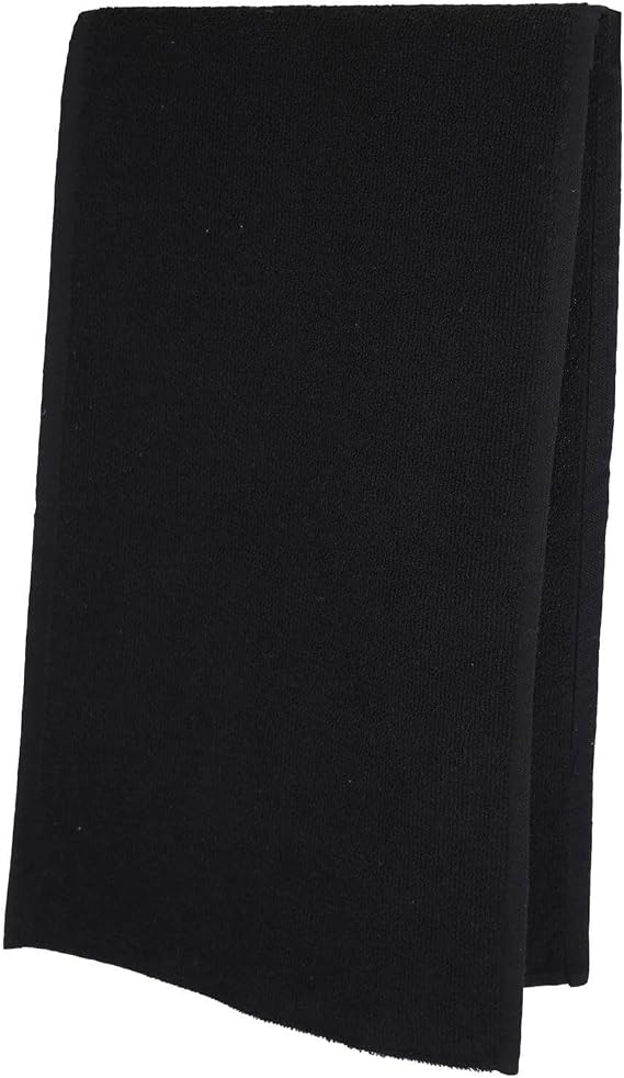Mira Home 3-Piece Sports Fitness Towel 30X100 100% Cotton Black