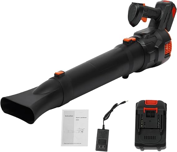 Cordless Leaf Blower, 3 Speed Handheld Blower, 21V 4.0Ah Battery
