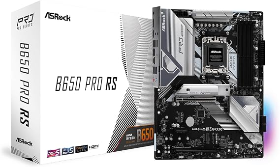 ASRock B650 PRO RS AMD Ryzen 7000 Series Processors Motherboard