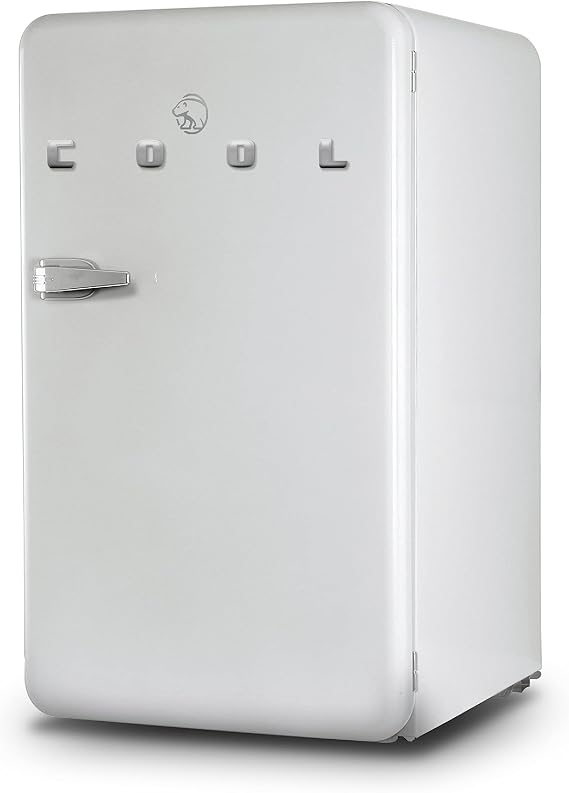 Commercial Cool 3.2 Cu. Ft. Retro Refrigerator, CCRR32HW, White