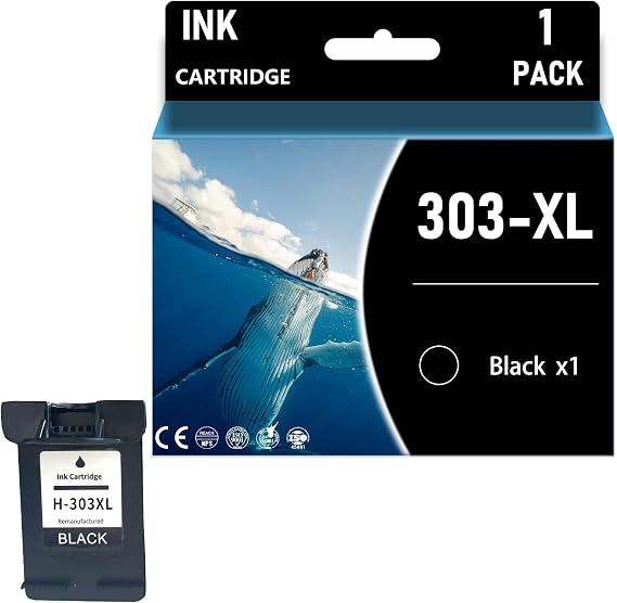 Ink 303XL Replacement for HP 303XL Ink Cartridge for HP Envy Photo 6220
