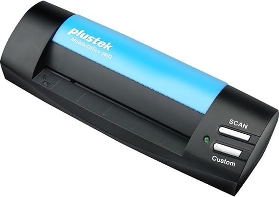Plustek 783064606998 S602 Card & Id Scanner Usb Perp Powered Simplex A6 600dpi