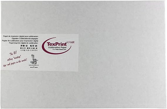 TexPrint XP HR Sublimation Transfer Paper 11" x 17" - Pack of 55 Sheets