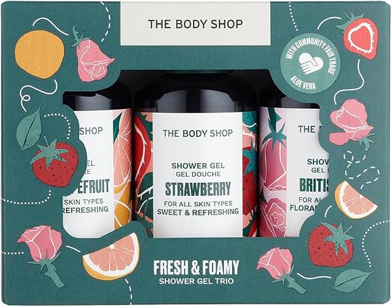 The Body Shop Official Mini Shower Gel Trio Genuine