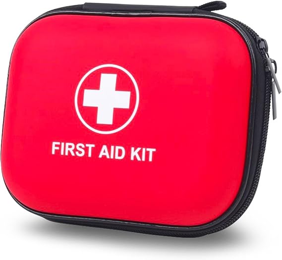 First Aid Kit Mini Travel Size for Hiking, Camping, Home, Vacation, Mauntain, Work, Car, Purse, Office, Kids, Personal Portable Cute Size Small Survival Kit
