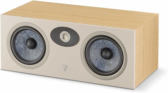 Focal Theva Center - 2-Way Center Channel Speaker with 6.5-Inch Drivers, Sold Individually, Light Wood - FTHEVACCLW