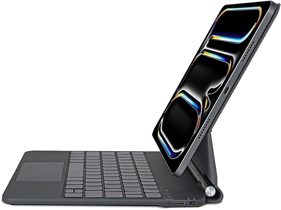 InUnion Magic Keyboard for iPad Pro 13 Inch (M5/M4, 2025/2024), Easy-Set Magnetic Keyboard Case with Great Typing Experience, Built-in Multi-Touch Trackpad, US English, Backlit