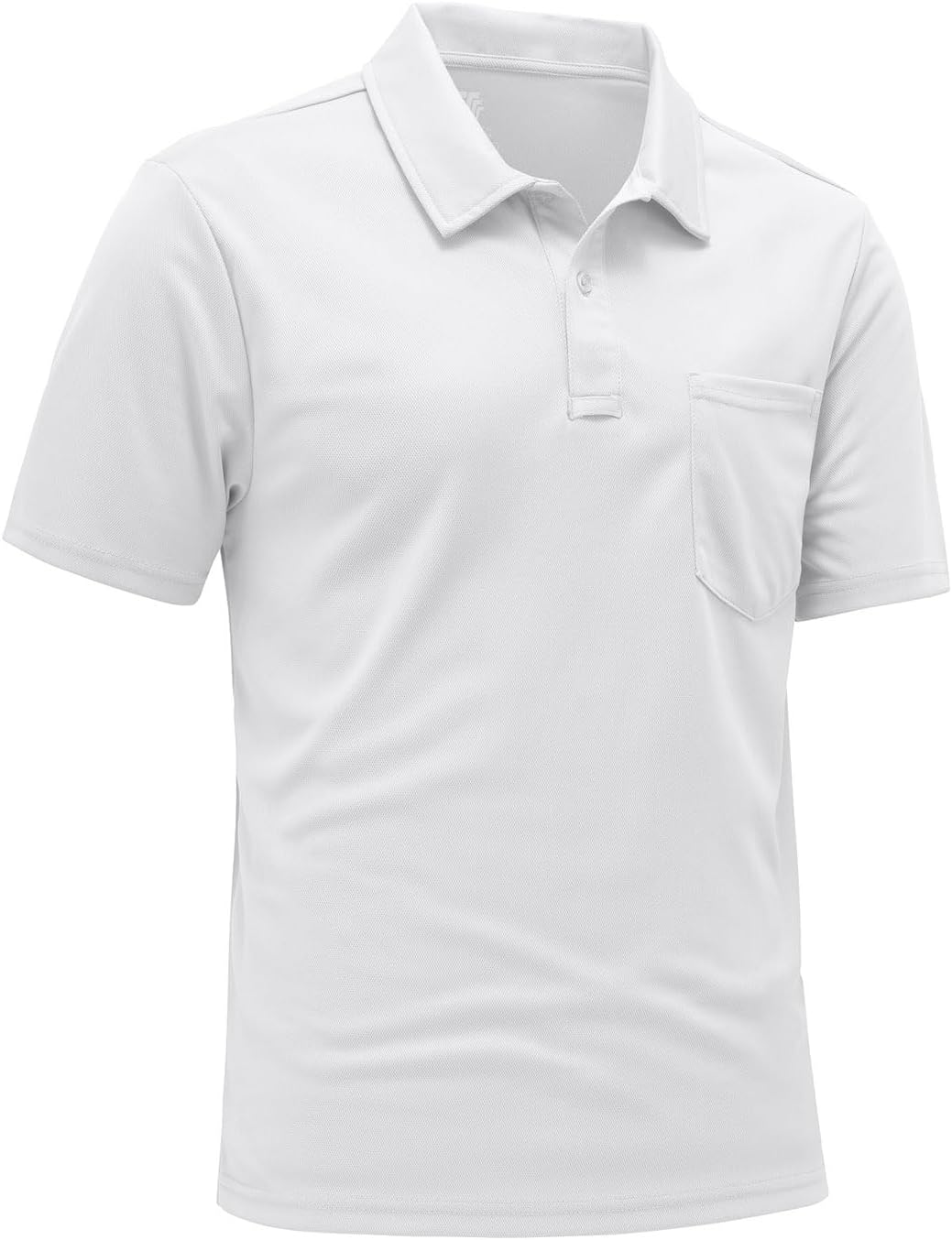 YSENTO Mens Polo Shirts Dry Fit Short Sleeve Collared Golf T Shirts with Pocket