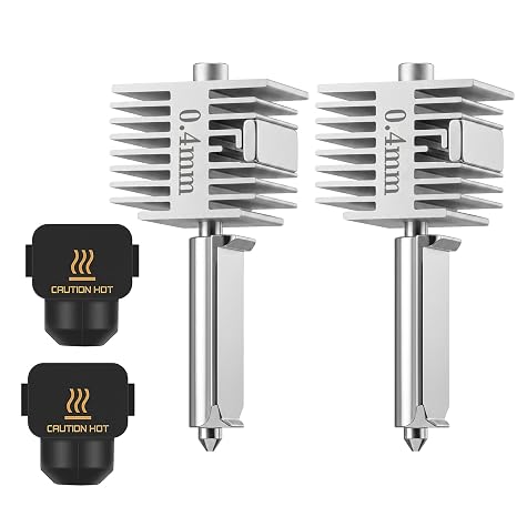 Upgrade A1/A1 Mini Quick-Swap Hotend 0.4mm Stainless Steel Nozzle