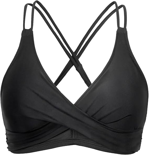 Holipick Women's Twist Front Bikini Top
