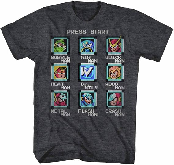 Mega Man - Mens Stage Select T-Shirt
