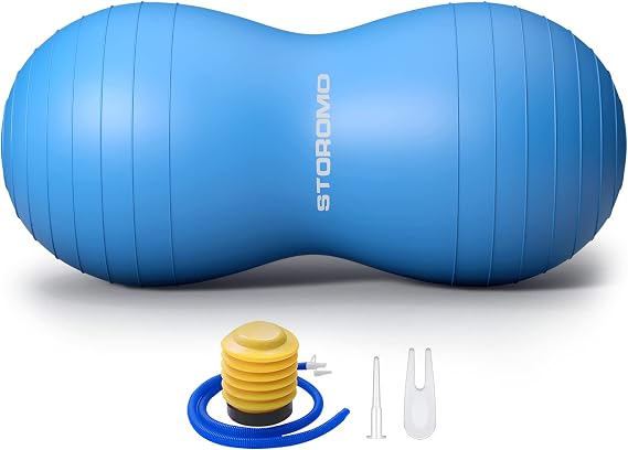 Peanut Ball, Anti-Burst Exercise Ball for Pregnancy, Yoga & Core Training