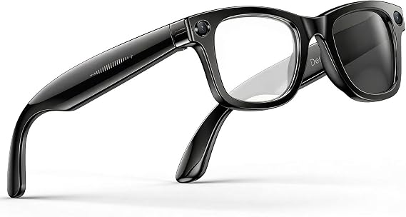 4K AI Smart Glasses with Camera, Bluetooth Call & Photochromic