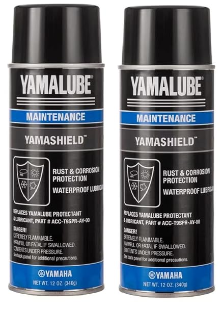 Yamaha Yamalube Yamashield Spray- (2 Pack) 12 Ounce, #ACC-YAMSH-LD-00