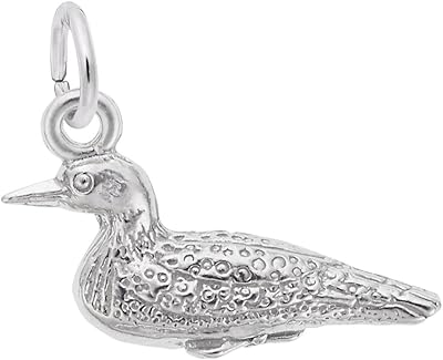 Loon Charm, Charms for Bracelets and Necklaces