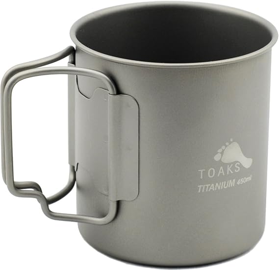 TOAKS Titanium 450ml Cup (0.5mm thickness version)