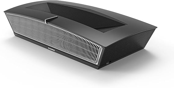 4K Smart Projector with Wifi and Bluetooth, 1080P Full HD Projector with Speaker, 3000 ANSI, WIFI6/5G, Ultra Short Throw, Triple UHD Laser TV with Android, HDR10 150", Home Bedroom Projector H6