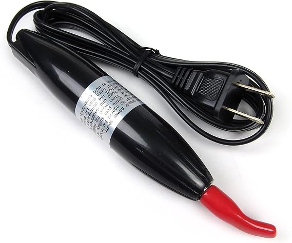 DEM-1 - Demagnetizer/Degaussing Wand for VHS Players, Cassette Recorders and Tape Heads, Restores Sound and Video Quality, Removes Magnetic Buildup and Prolongs Device Lifespan